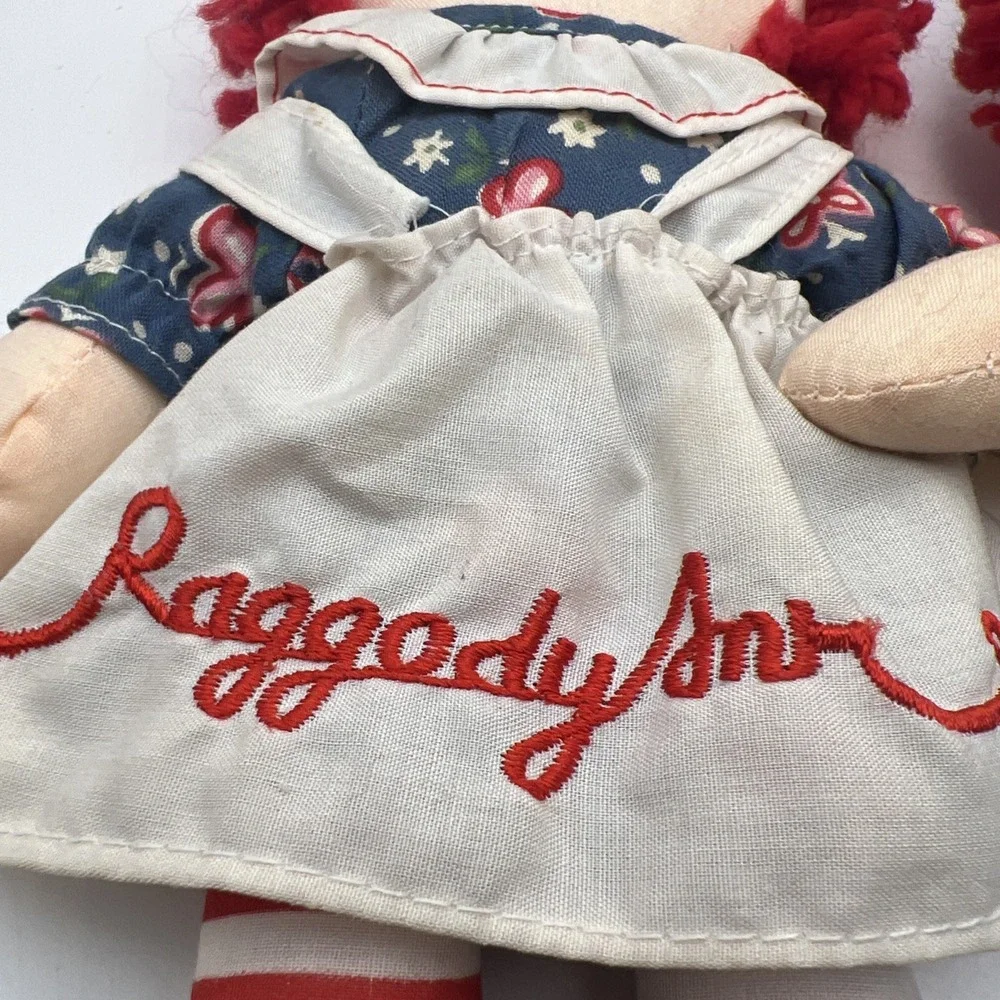 Vintage 1991 Applause Raggedy Ann and Andy 9